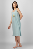 Beach More Worry Less  Spaghetti Nighty / Nightsuit / Nightwear / Loungewear / Sleepwear For Women