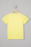 Yellow Neon Chillaxin' Beachy Vibes Shorts Set / Nightsuit / Nightwear / Sleepwear / Loungewear For Kids