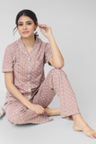 Polka Perfection Pyjama Set - Women's nightwear with all-over polka dot print.