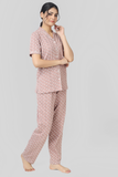 Polka Perfection Pyjama Set / Nightsuit / Nightwear / Loungewear / Sleepwear For Women