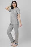 Timeless Stripe Serenade Pyjama Set / Nightsuit / Nightwear / Loungewear / Sleepwear For Women