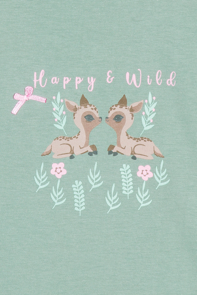 Happy & Wild Bambi Pyjama Set