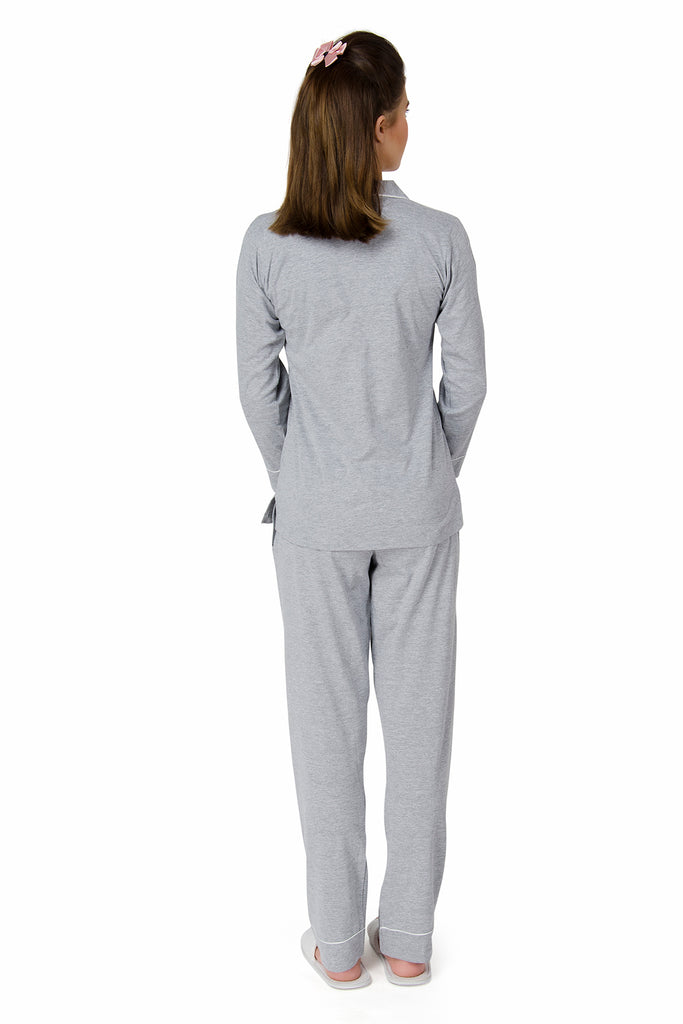 Classic Grey Pyjama  Set