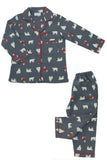 Polar Bear Flannel Pyjama Set