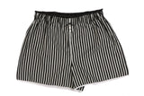 Black & White Stripes Shorts