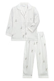 Striped Teddy Pyjama Set
