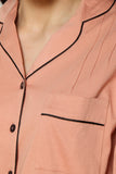 Dusky Peach Classic Pj St