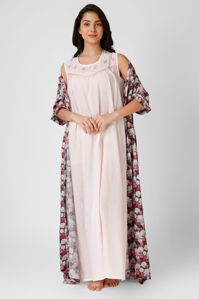 Blossom Night Dress & Robe