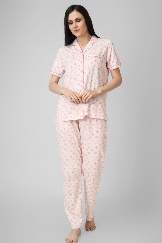 Pink Roses Pyjama Set